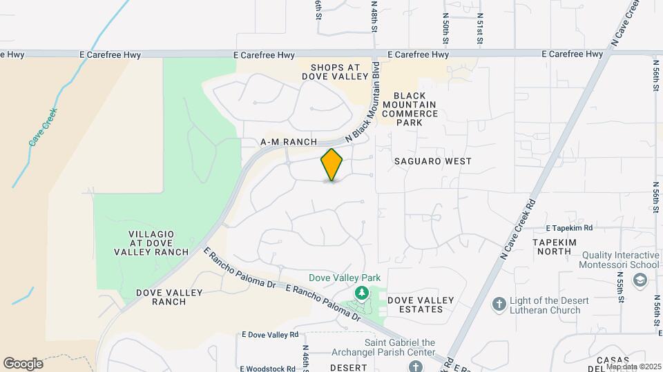 4703 E Preserve Way Map and Location Details
