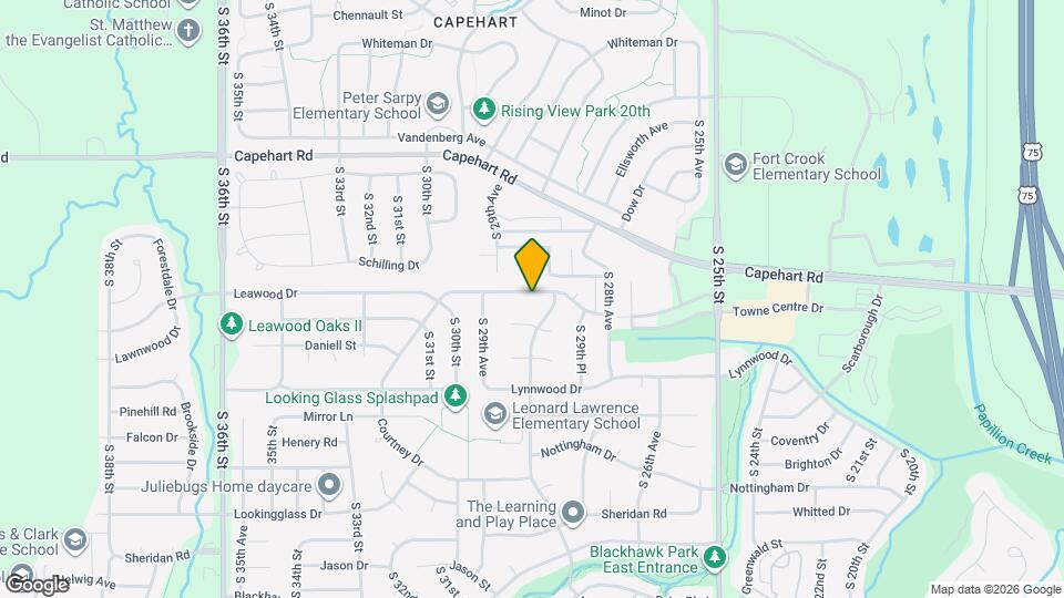 2919 Leawood Dr Map and Location Details