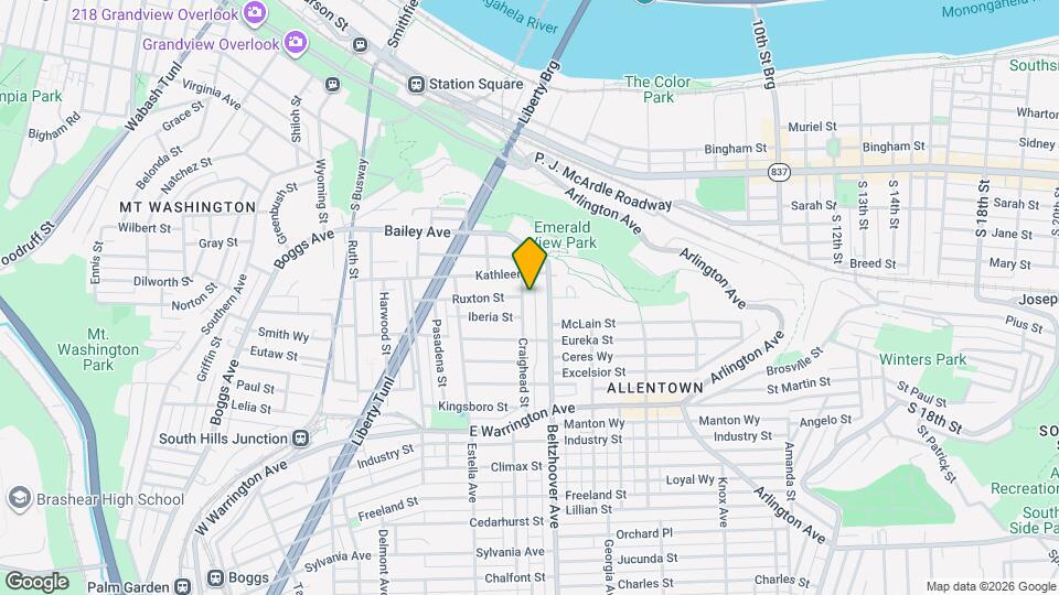 23 Craighead St Map and Location Details