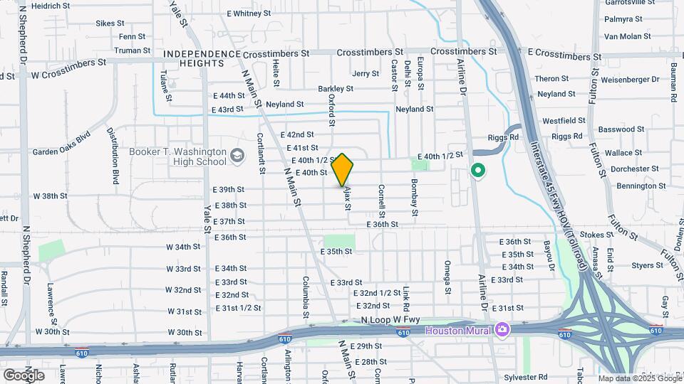 624 E 39th St Map and Location Details
