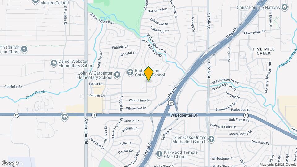 4028 Treeline Dr Map and Location Details