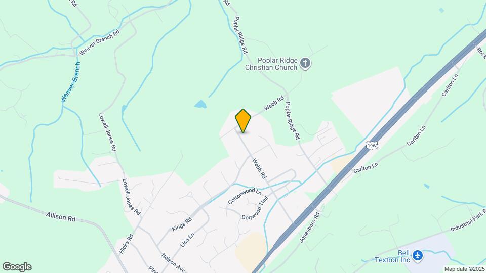 318 Webb Rd Map and Location Details