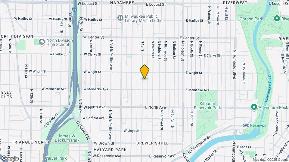 2438 N 1st St Map and Location Details