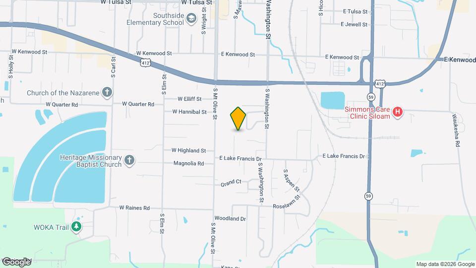 2041 Wood Tree Ct Mapa y Detalles de la Ubicación