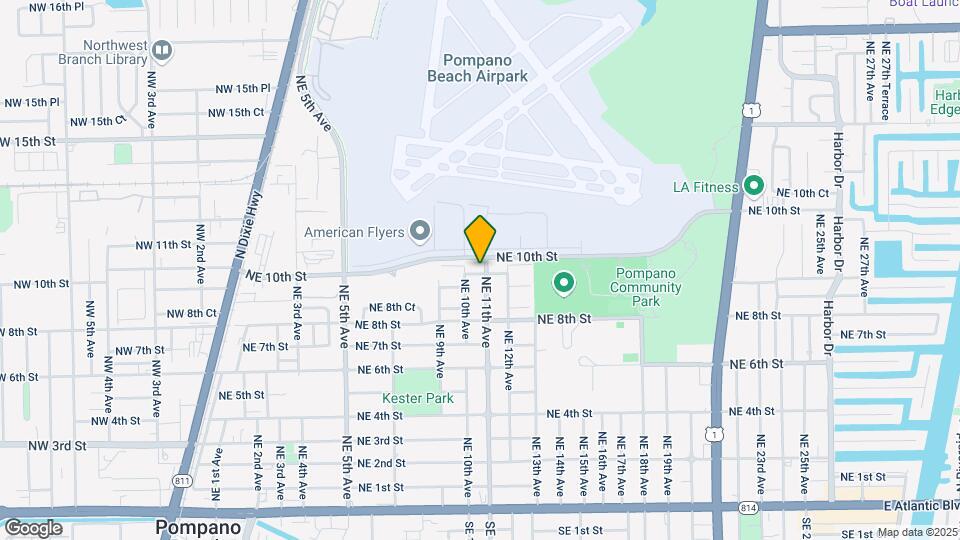 1017 NE 9th Ct Map and Location Details
