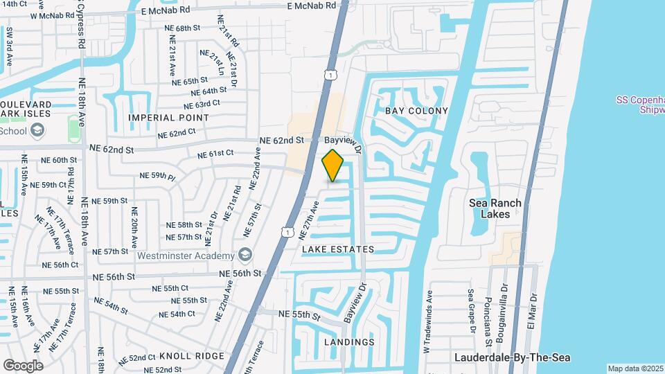 2801 NE 59th St Map and Location Details
