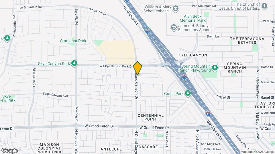 8433 Spencer Canyon St Map and Location Details