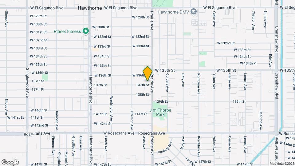 4021 W 137th St Map and Location Details