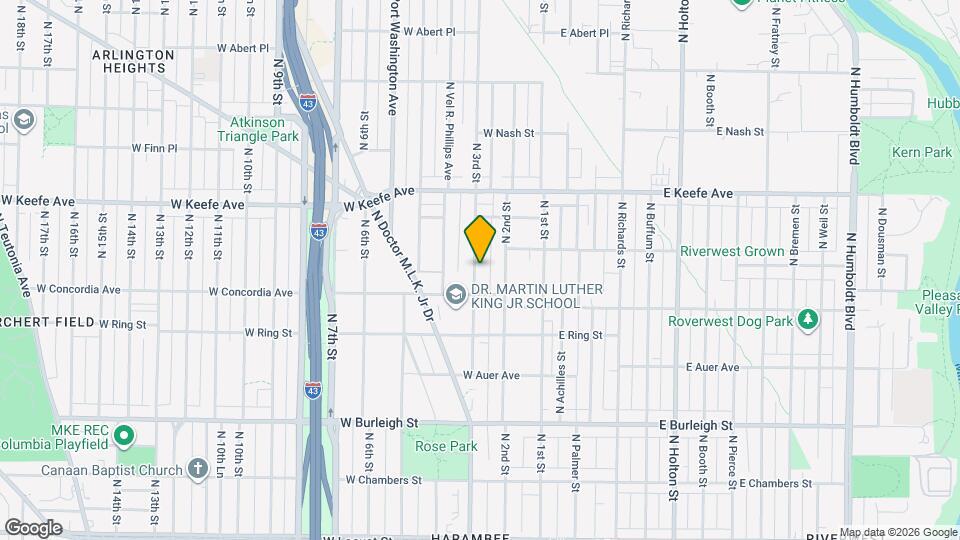 3332 N 3rd St Mapa y Detalles de la Ubicación