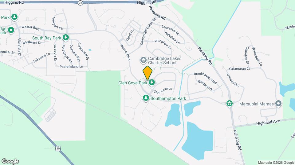 872 Briar Glen Ct, Unit 872 Mapa y Detalles de la Ubicación