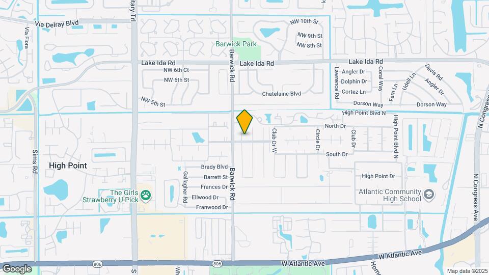 1387 High Point Way NW Map and Location Details