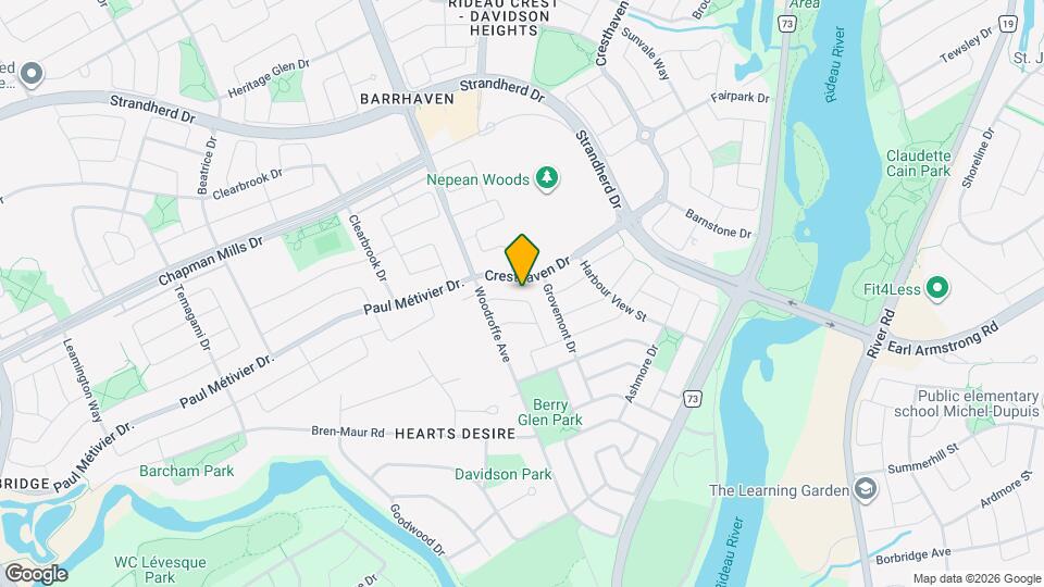 125 Shady Grove St Map and Location Details