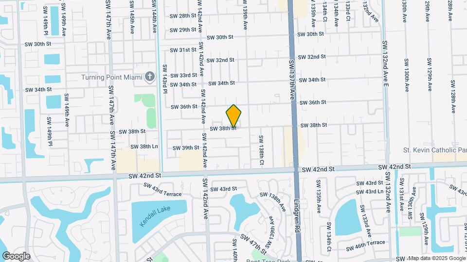 14020 SW 38th St Map and Location Details
