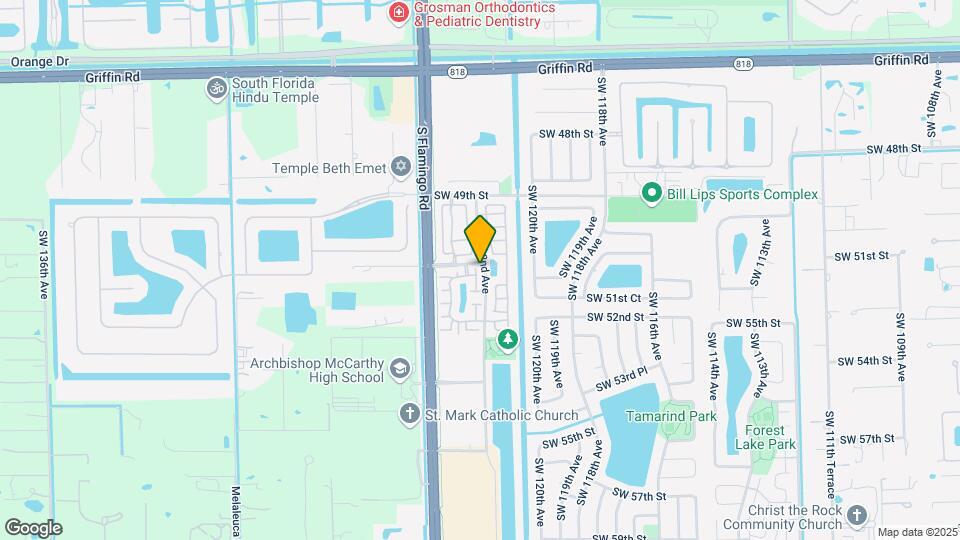 5122 SW 122nd Ter Map and Location Details