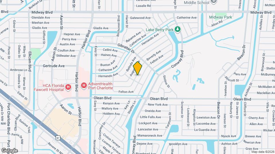 22017 Beverly Ave Map and Location Details