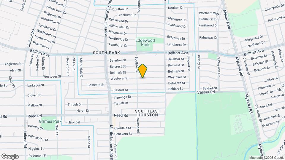 5814 Westover St Map and Location Details