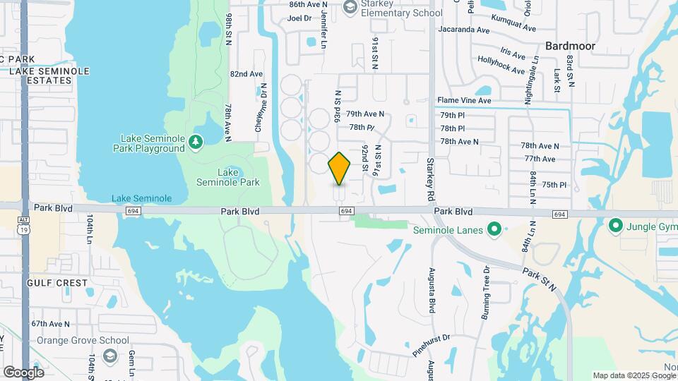 9333 Park Blvd-Unit -Apt 1 Map and Location Details