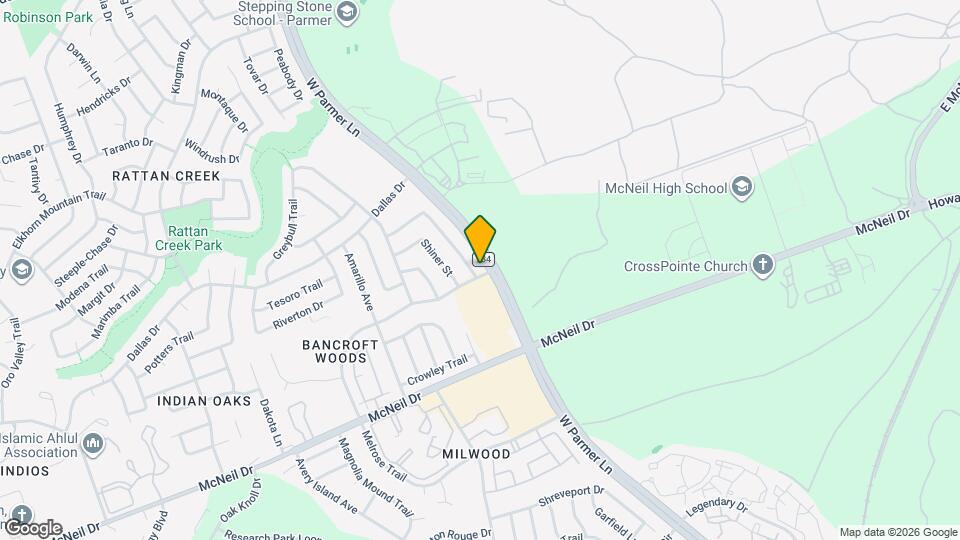 6500 Luckenbach Ln Map and Location Details