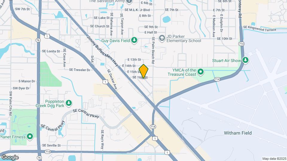 1604 SE Apache Ave Map and Location Details