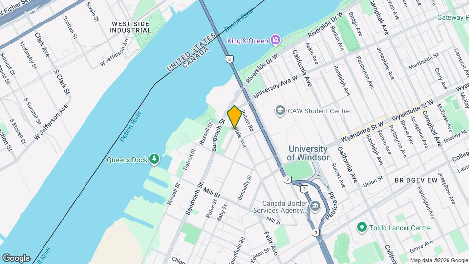 3006 Alexander Ave Map and Location Details