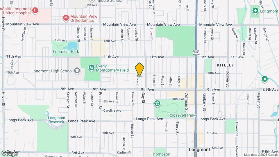934 Venice St Map and Location Details