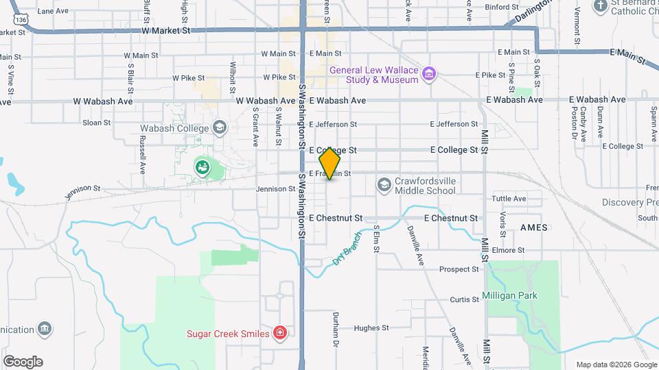 610 S Green St Map and Location Details