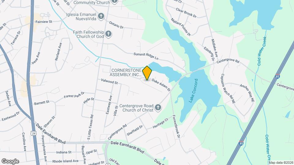 1829 Mission Oaks St Mapa y Detalles de la Ubicación