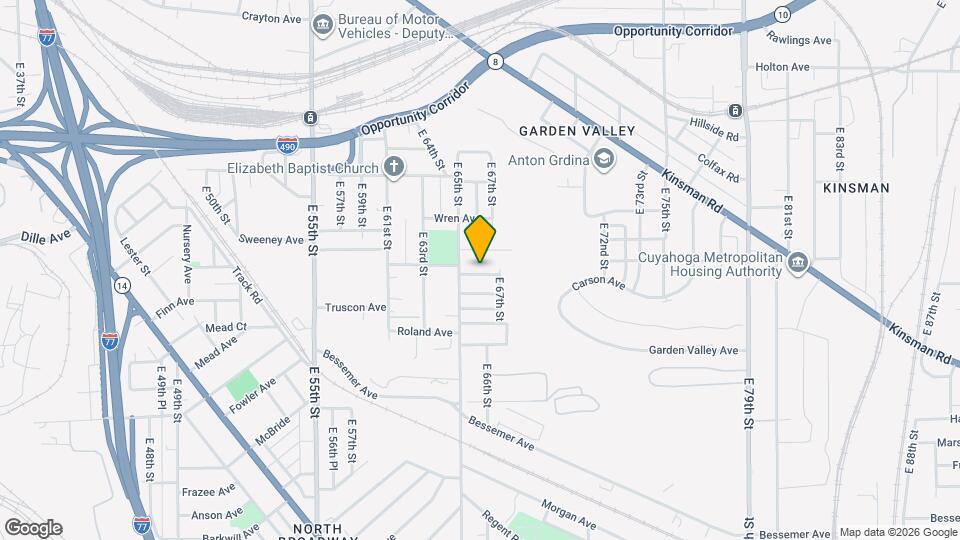 6523 Lederer Ave Mapa y Detalles de la Ubicación