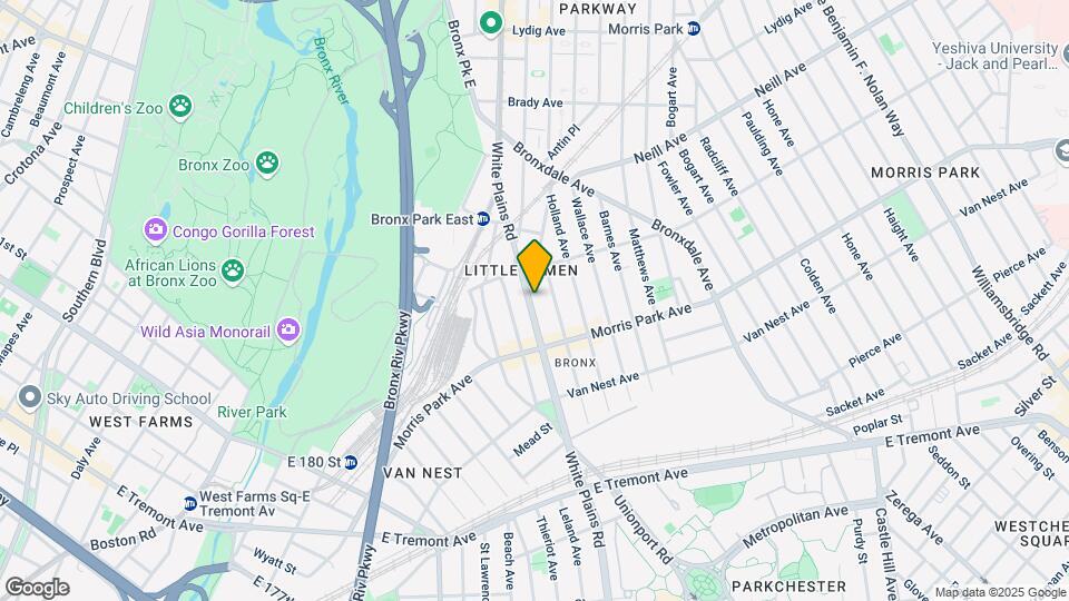 1846 White Plains Rd Map and Location Details