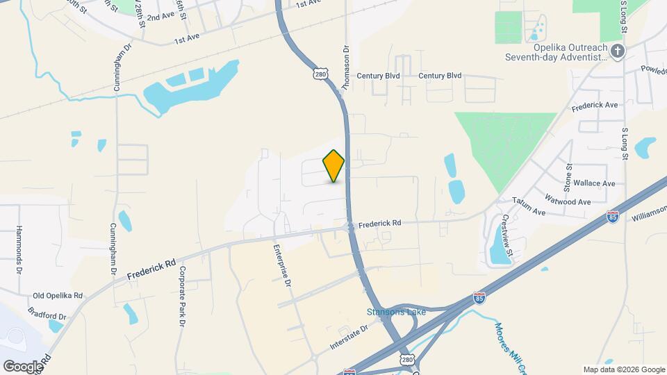 2107 Hamilton Pl S Map and Location Details