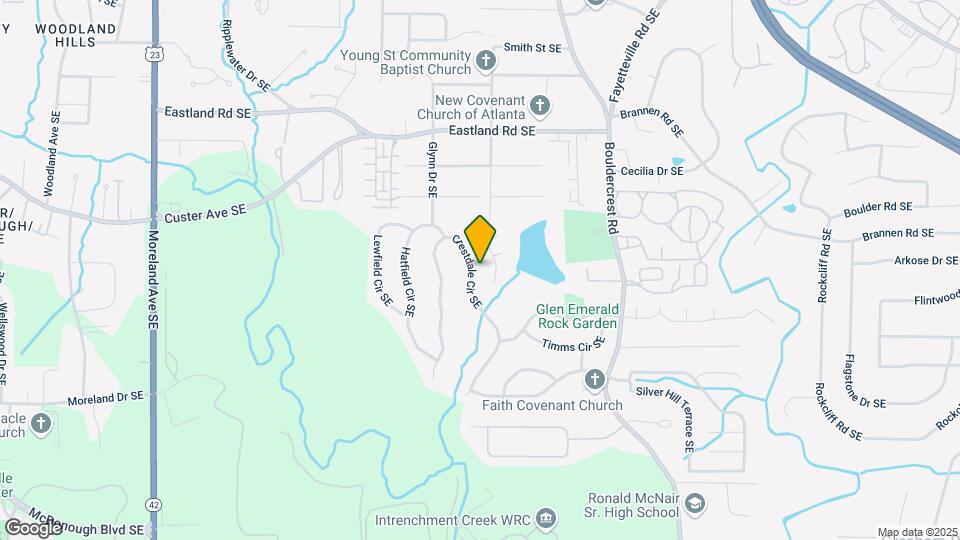 2453 Crestdale Cir SE Map and Location Details