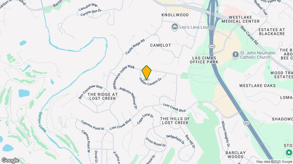 6304 Indian Canyon Dr Map and Location Details