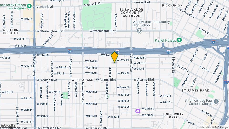 2313 S Catalina St Mapa y Detalles de la Ubicación