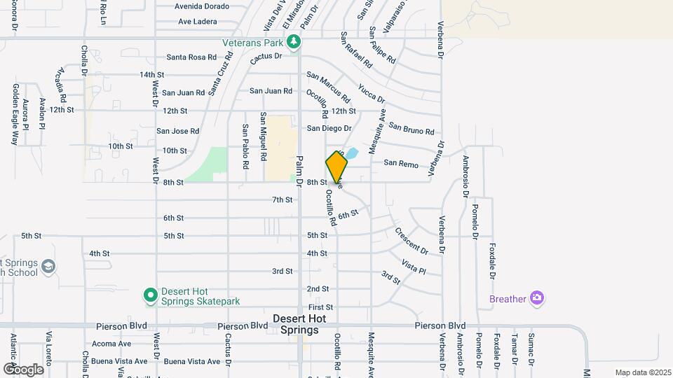 11021 Sunset Ave Map and Location Details