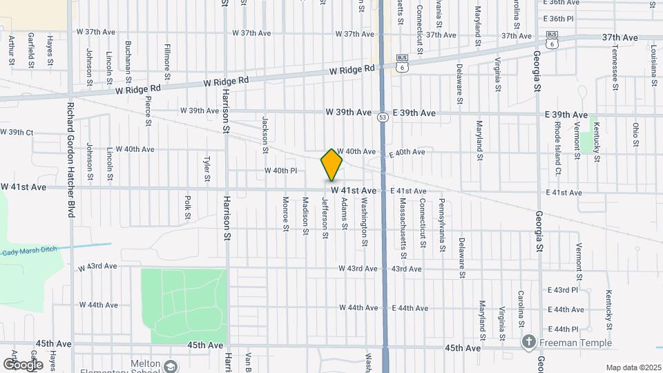 226 W 41st Ave Map and Location Details