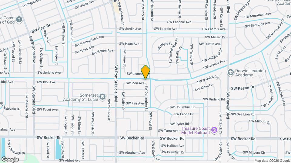 601 SW Icon Ave Map and Location Details