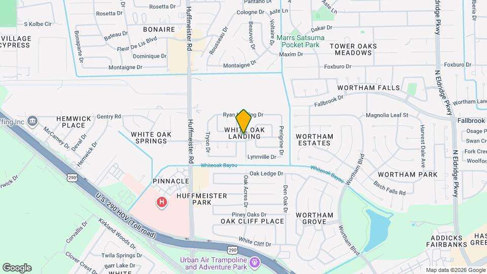 10807 Oak Acres Dr Map and Location Details