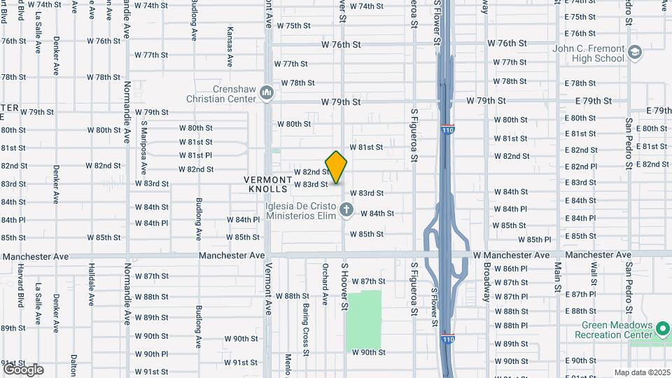 812 W 83rd St Map and Location Details
