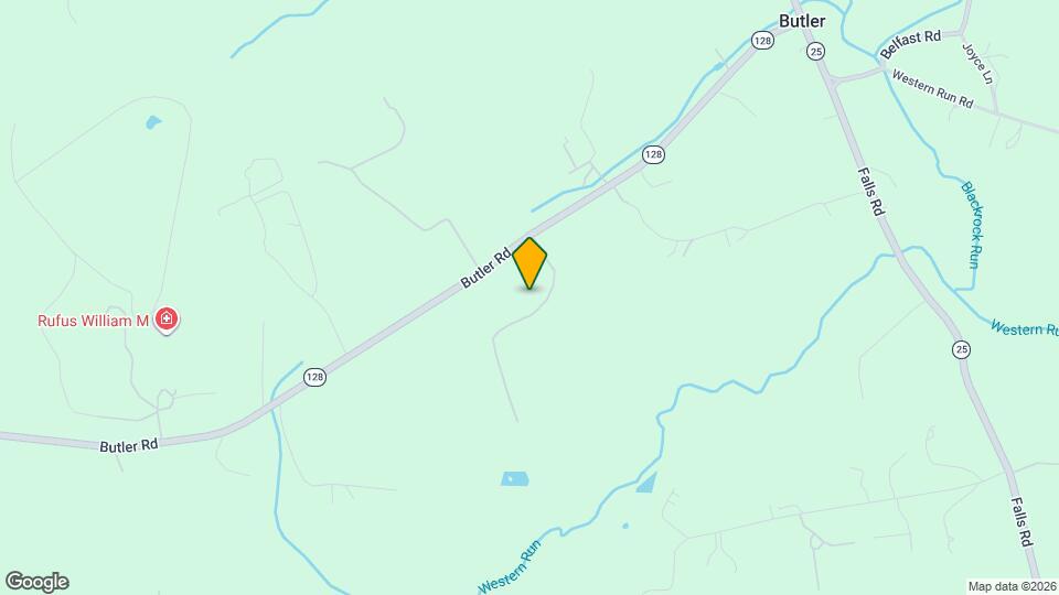 2601 Butler Rd Map and Location Details