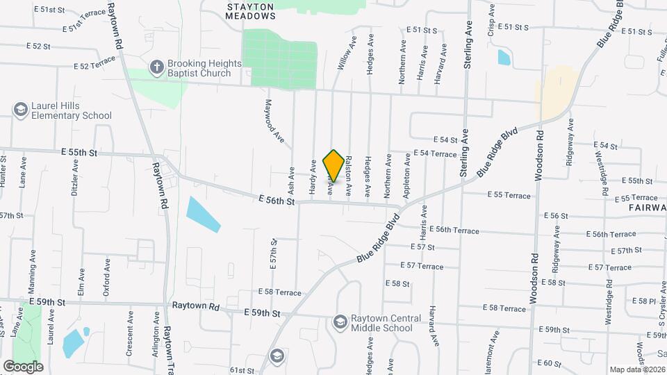 5517 Willow Ave Mapa y Detalles de la Ubicación