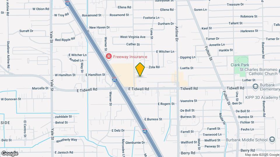 5422 Nordling Rd Mapa y Detalles de la Ubicación