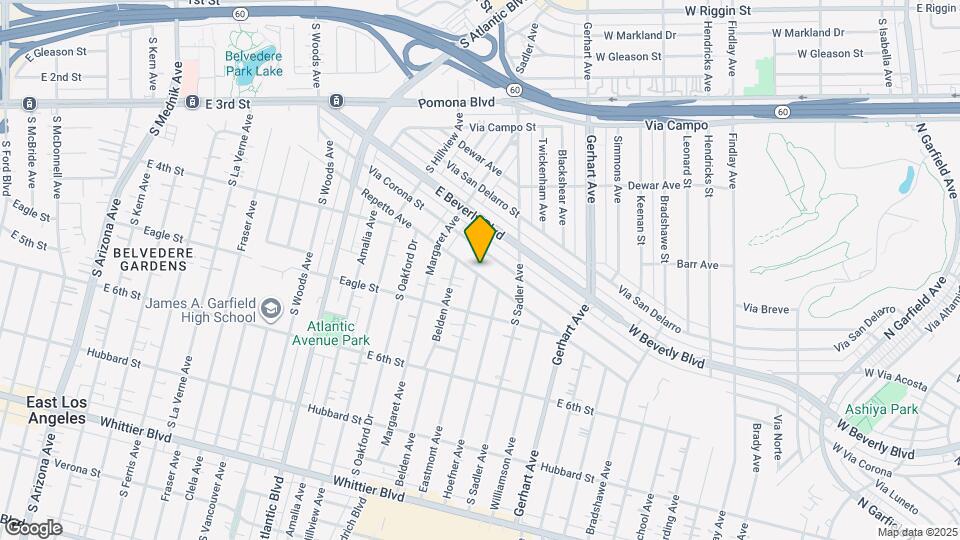 5461 Repetto Ave, Unit Studio Mapa y Detalles de la Ubicación