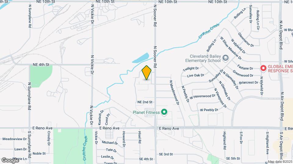 5521 Del Creek Rd Map and Location Details