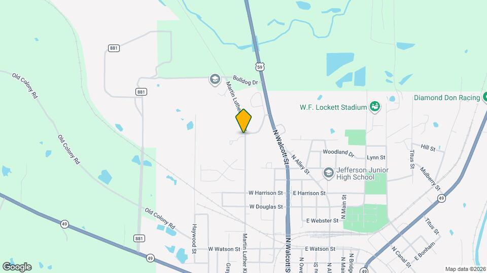 1303 Martin Luther King Dr Map and Location Details