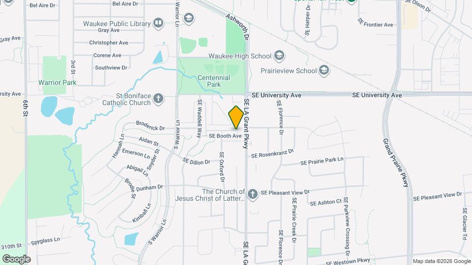 267 SE Booth Ave Map and Location Details