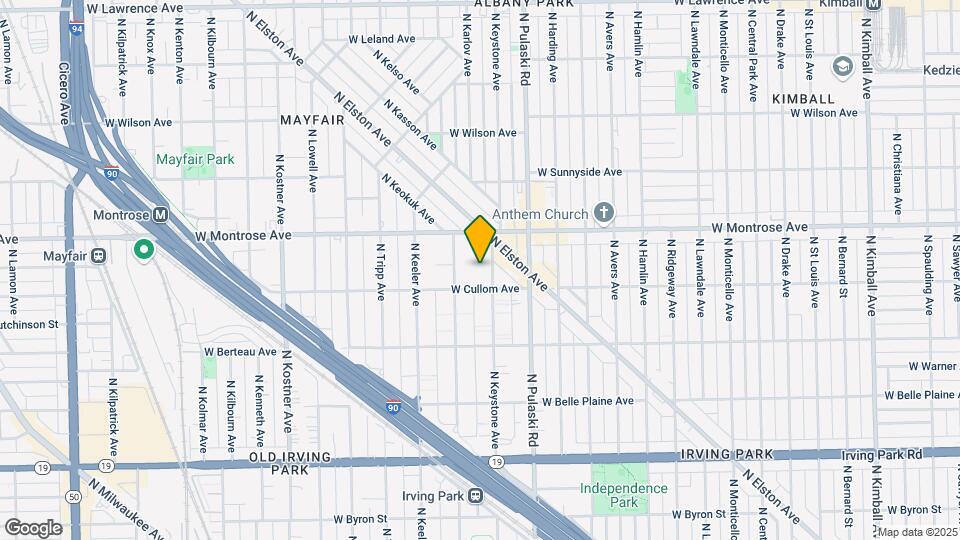 4310-4316 N Keystone Ave Map and Location Details