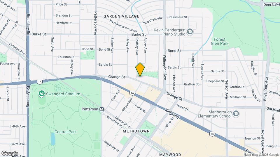 4345 Grange St Map and Location Details