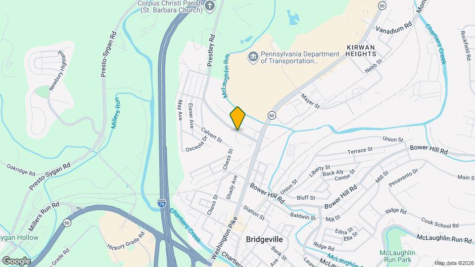 303 Hill St Map and Location Details