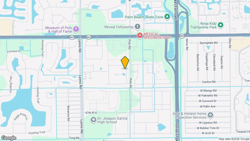 4543 Sandy Cv Ter Map and Location Details