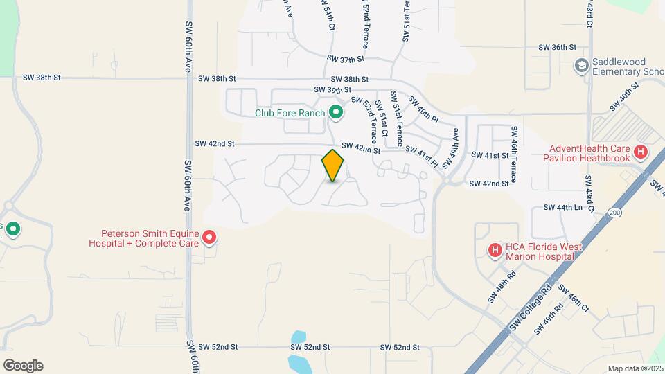 4560 SW 52nd Cir Map and Location Details